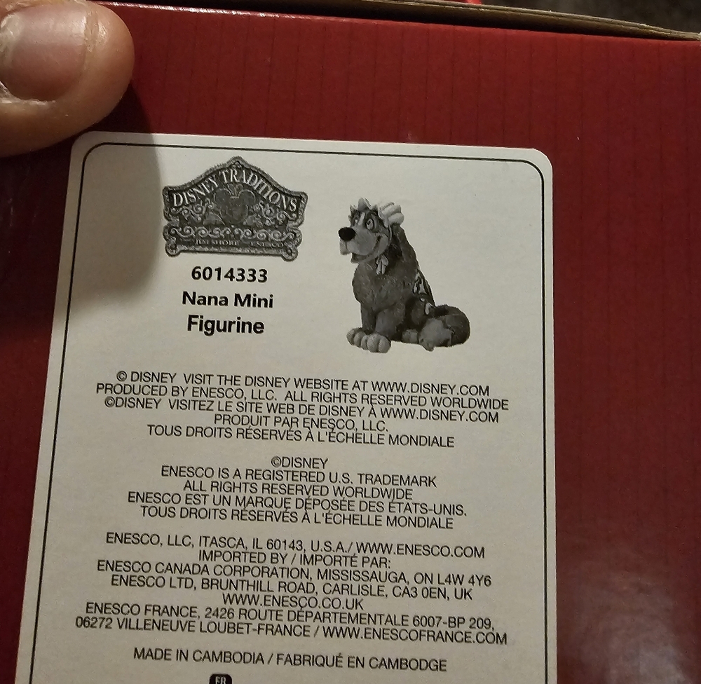 Nana- Enesco Disney Traditions Figurine